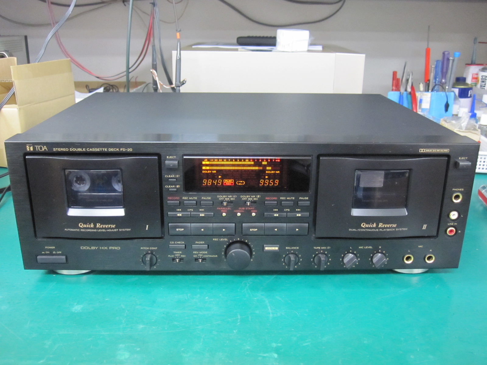 TOA トーア FD-20 ダブルカセットデッキ